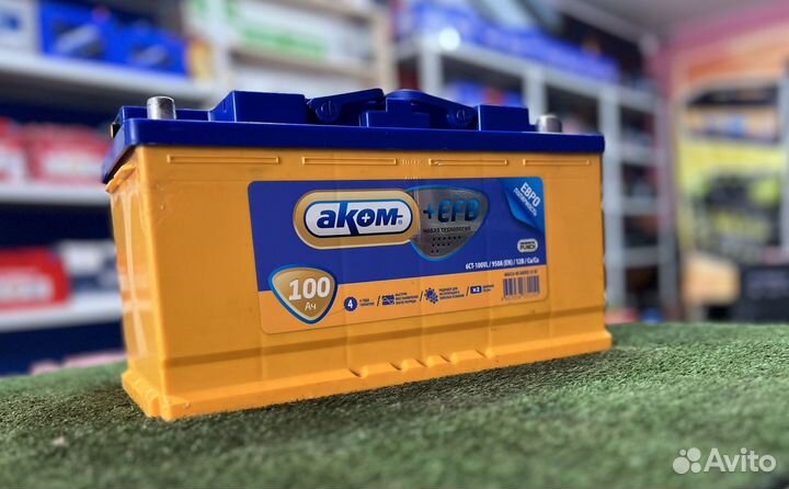Аккумулятор Аком Efb 100