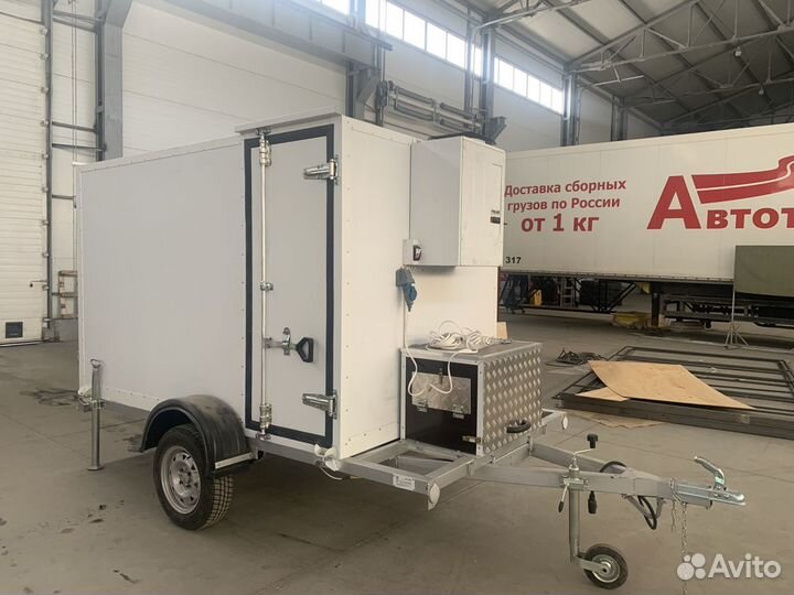 Прицепы с фургоном двухосные (одноосные) и Реф