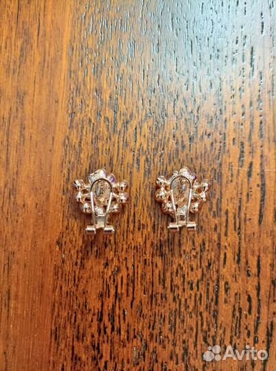 Серьги в стиле Роберто Браво, бижутерный сплав