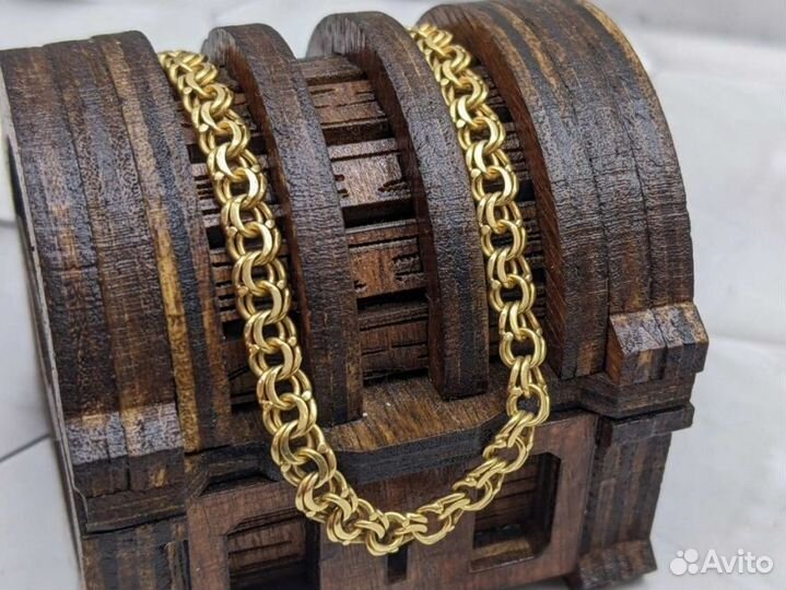 Золотой браслет 750 пробы, массой 6,8 грамма (18,5