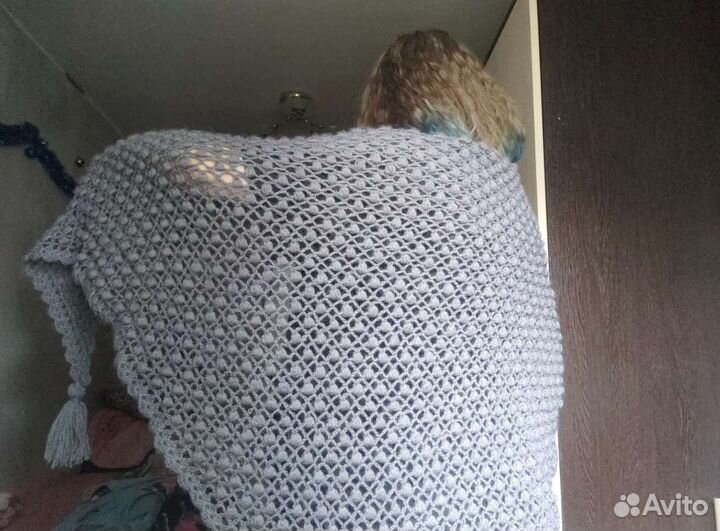 Шаль ручной работы