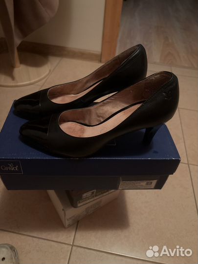 Туфли черные