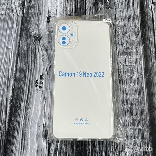 Чехол прозрачный для Tecno Camon 19 Neo