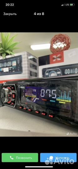 Магнитола 1din (новые, гарантия)