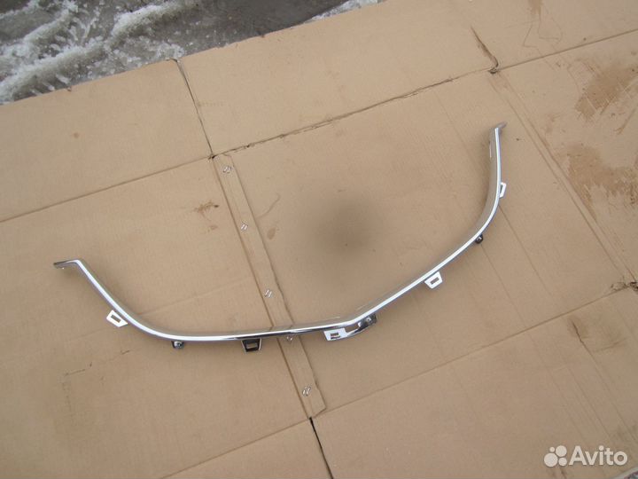 Хром молдинг решётки радиатора Mazda CX 5 2011-17