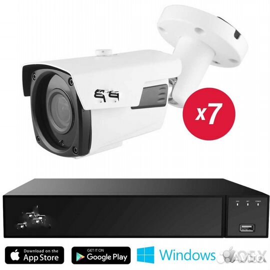 Видеонаблюдение IP