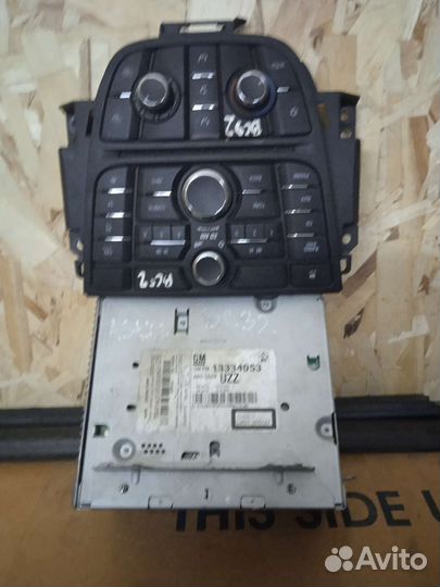 Магнитола opel astra J