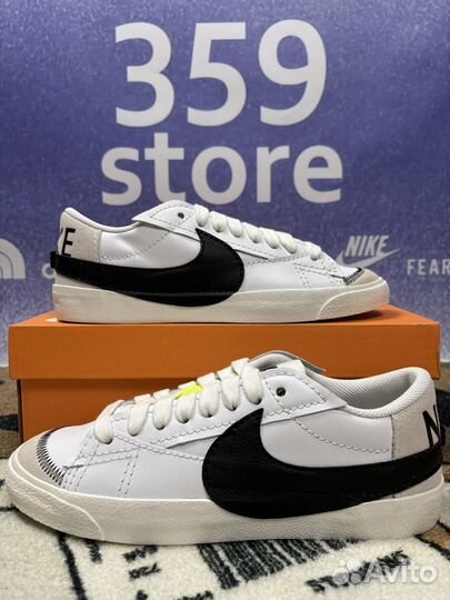 Кроссовки Nike Blazer Low Оригинал Jumbo White