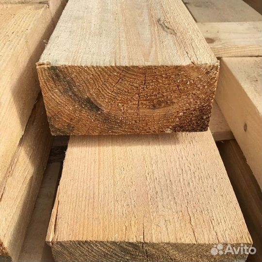 Брус обрезой хвоя 100x150x6000