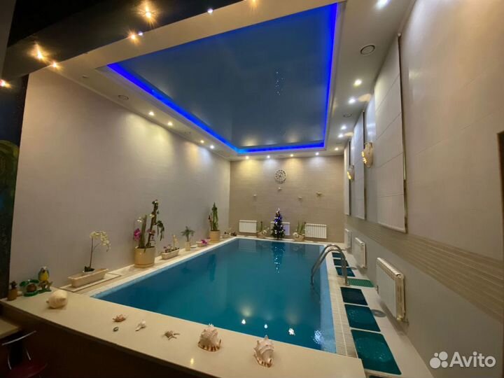 Сауна с теплым бассейном