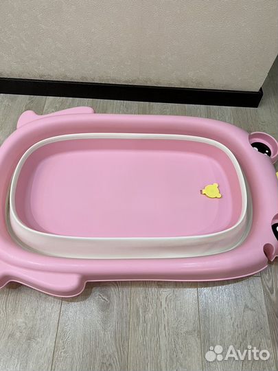 Ванночка для купания с термометром