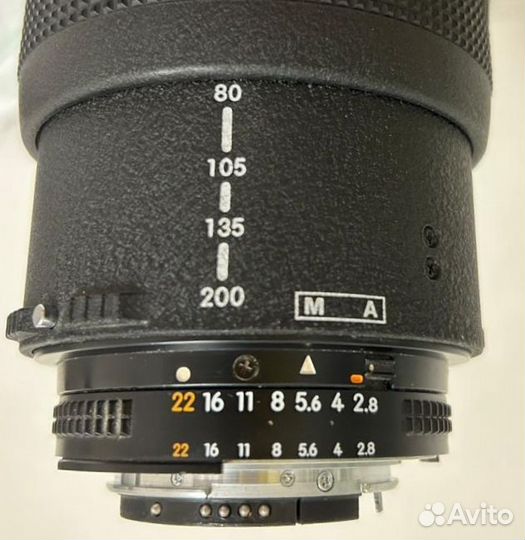 Nikon ED AF Nikkor 80-200mm 1:2,8D