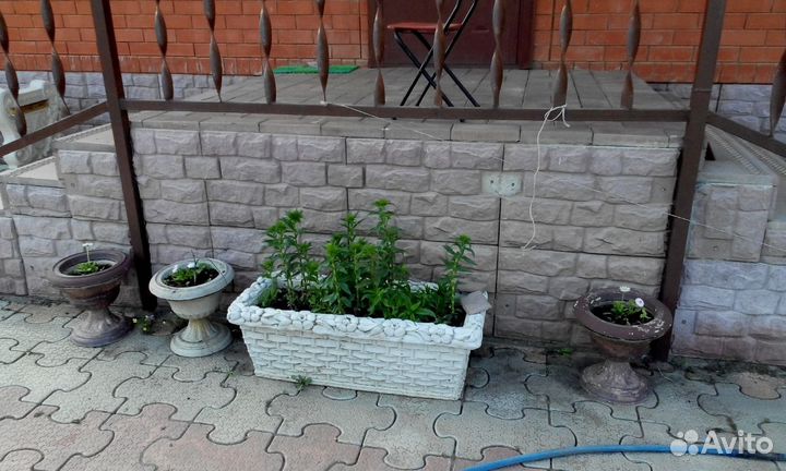 Вазоны -цветники-кашпо из декоративного бетона