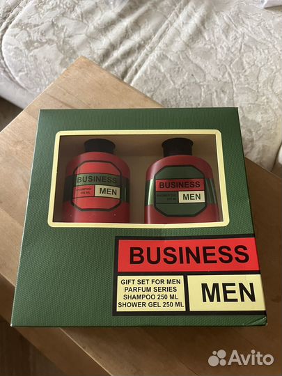 Набор шампунь, гель для душа мужской новый