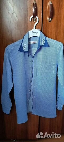 Рубашка на мальчика 140