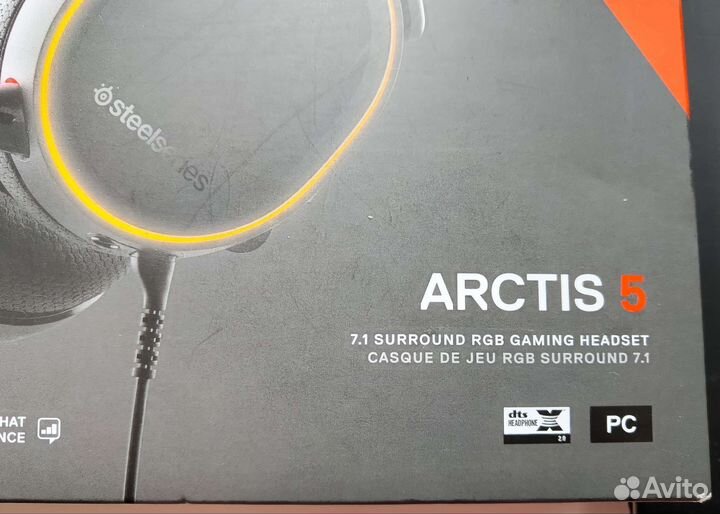 Наушники Steelseries Arctis 5
