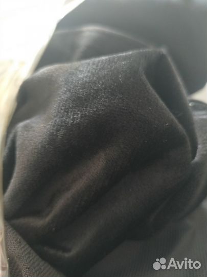 Черный бархат ткань