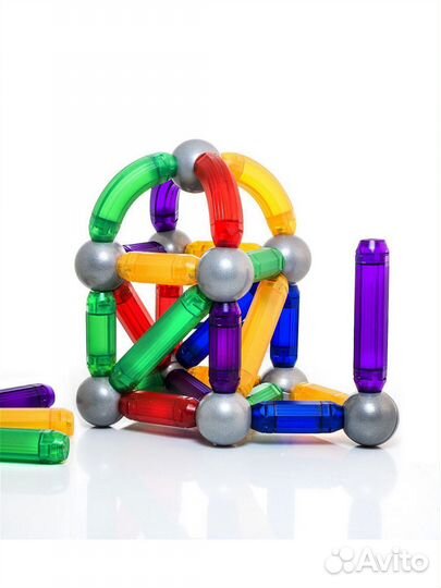 Магнитный конструктор Miniland 3-6 лет