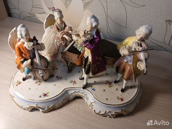 Немецкий форфор старинный антиквариат