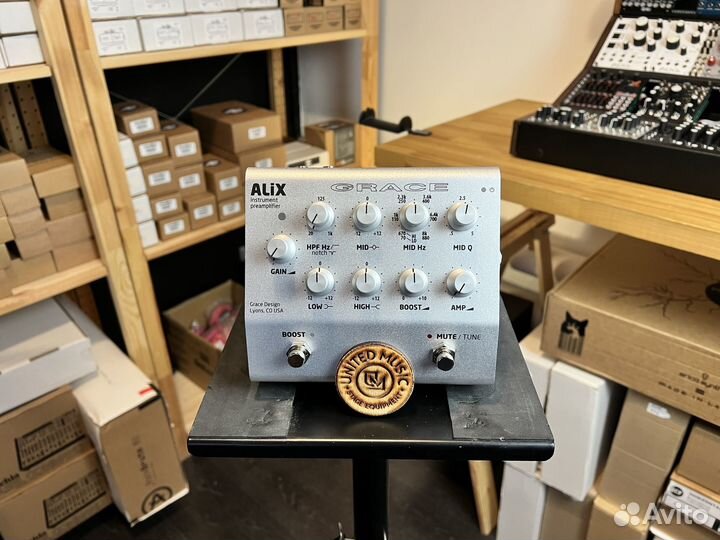Grace Design ALiX Instrument DI/EQ/Boost в Наличии