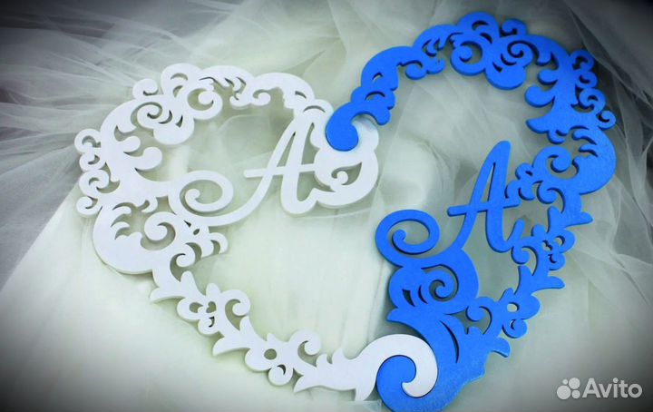 Монограмма на свадьбу (свадебный герб)