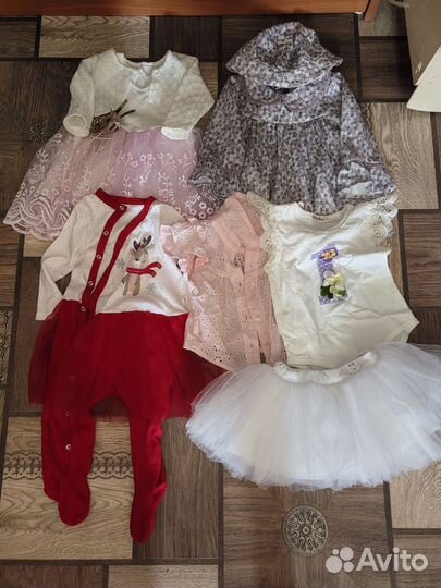 Платья на девочку 1 годик