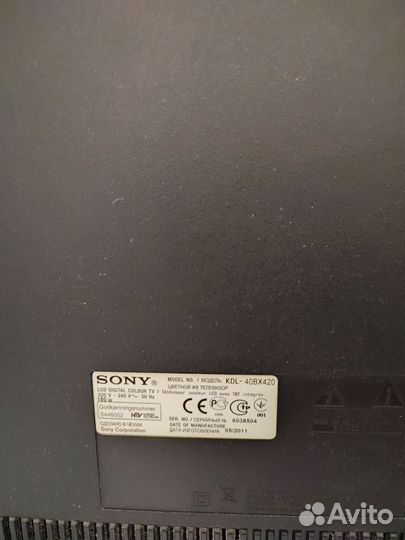 Телевизор Sony Bravia