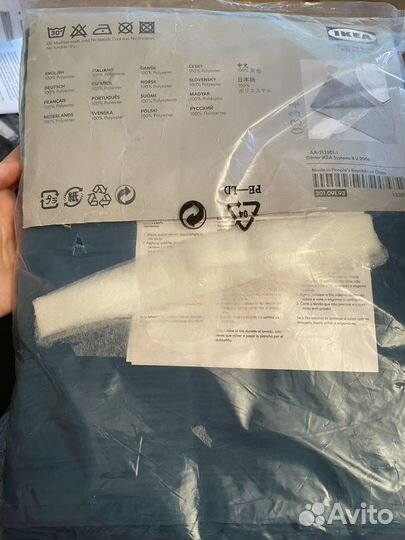 Шторы тюль IKEA sarita