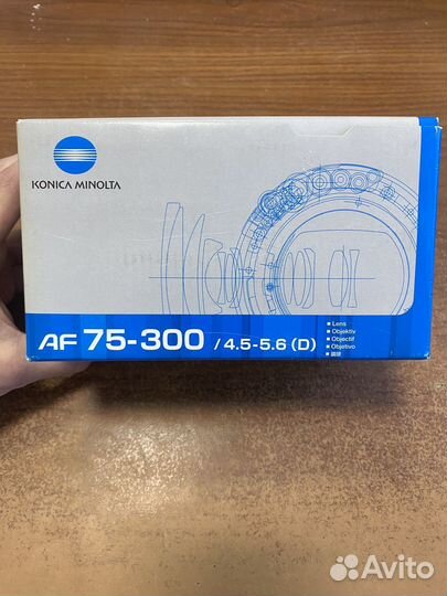 Объектив Konica Minolta Af 75-300