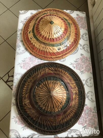 Вьетнамские соломенные шляпы, настоящие