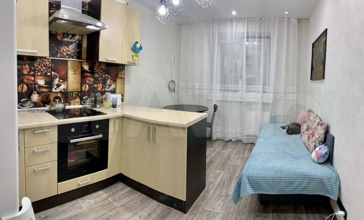 1-к. квартира, 37,3 м², 1/5 эт.