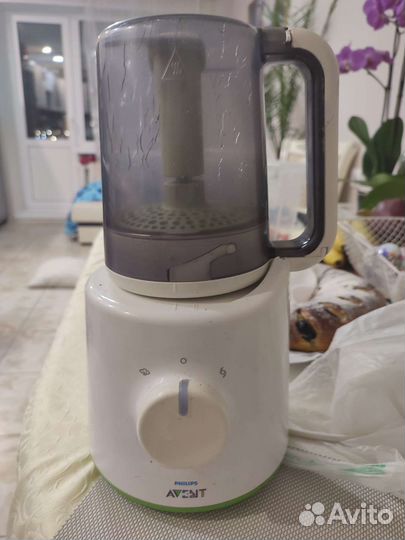 Пароварка блендер philips avent 2 в 1