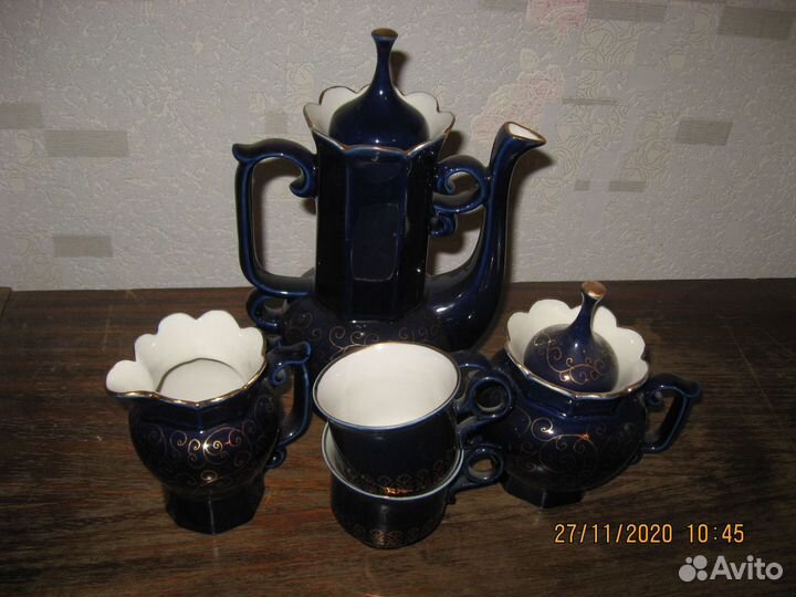 Кофейный сервиз на две персоны