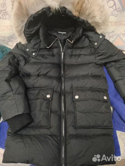 Пуховик подростковый не реплика 3000+10002я