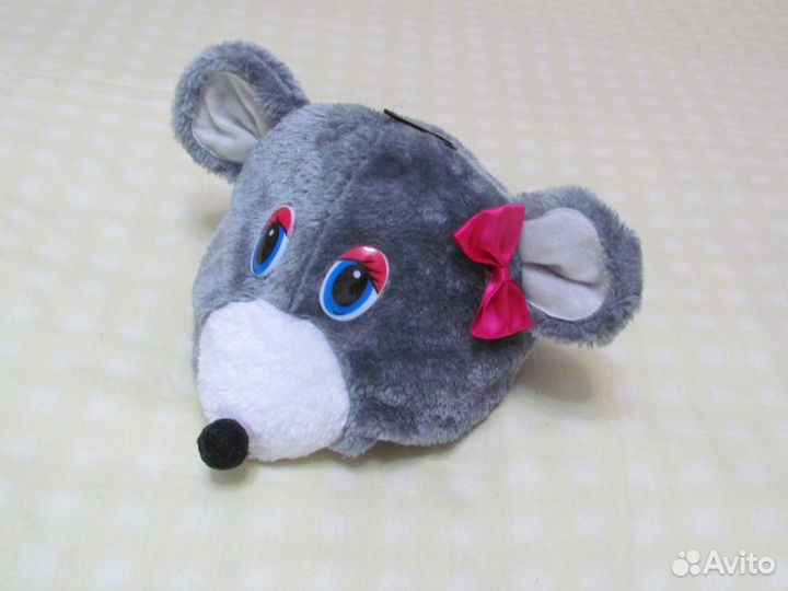 Новый Костюм Мышка 3-7 лет шапка Мышь Мышонок