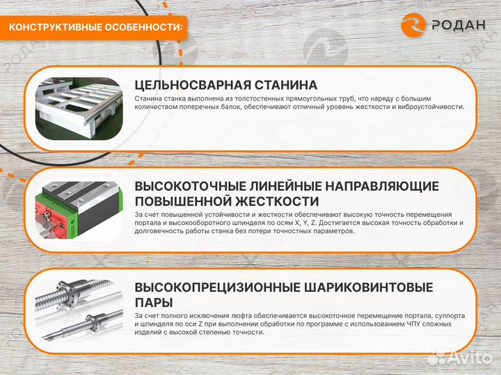 Фрезерно-гравировальный станок с чпу H 1625L