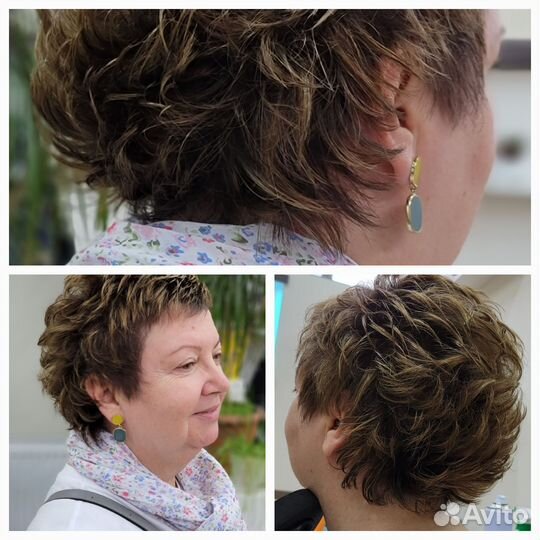 Короткие креативные стрижки