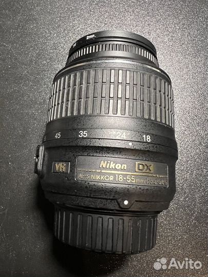 Объектив Nikon AF-S Nikkor 18-55 mm 1:3,5-5,6 VR