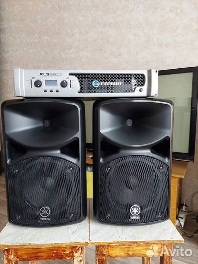 Акустические колонки yamaha