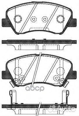 Transmaster Колодки дискового тормоза передняя