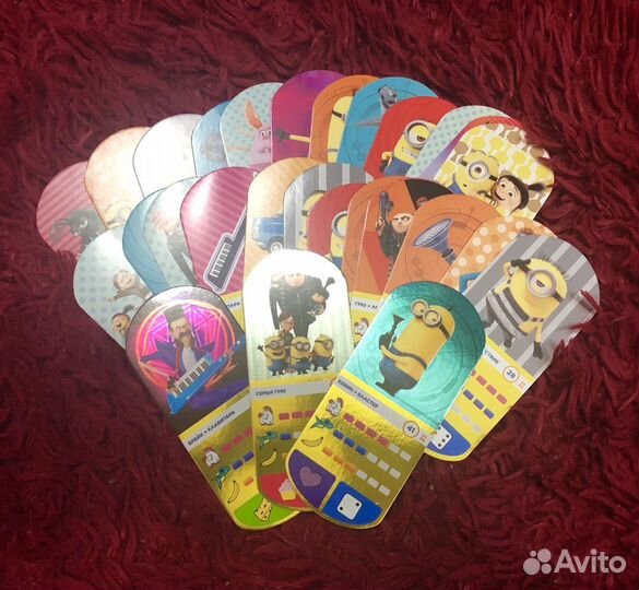 Карточки Миньоны полная коллекция
