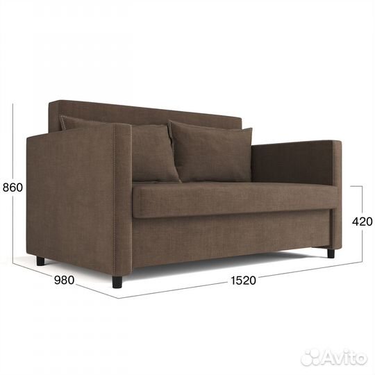 Диван прямой, диван-кровать Beneli алекс, раскладн