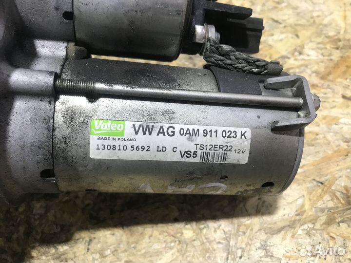 Стартер Volkswagen Golf 6 5K1 caxa 2008-2013
