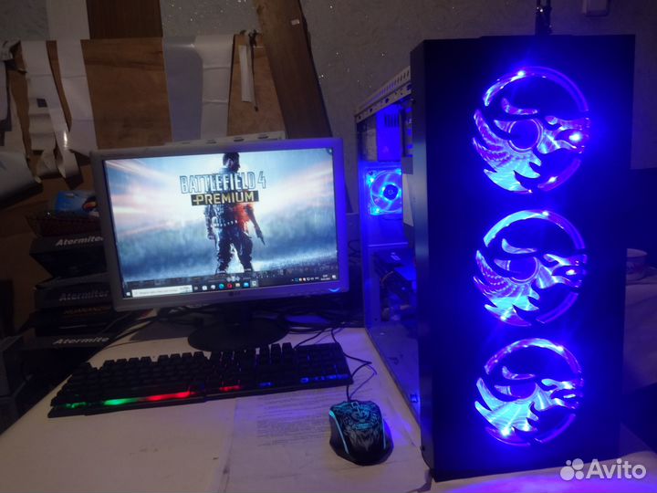 Игровой мощный 12400 ай-5/ RAM-до 32Gb/rtx3060-70