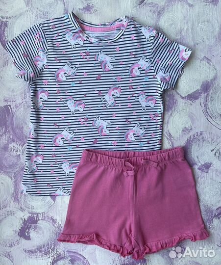 Вещи пакетом для девочки 92