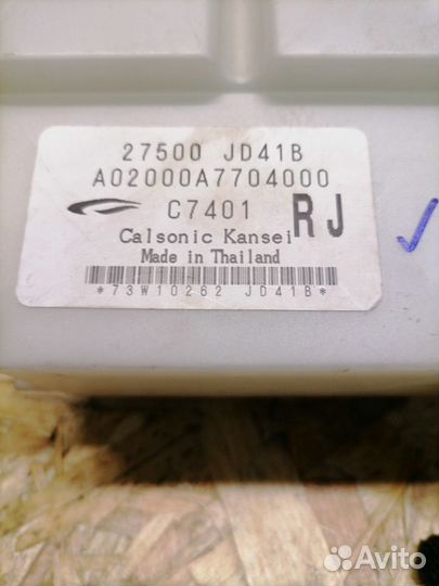 Климат контроль Nissan Qashqai J10