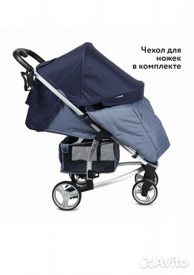 Коляска прогулочная Babyton Cosmo Navy Blue