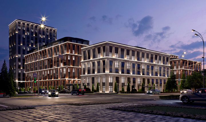 2-к. квартира, 78,1 м², 7/16 эт.