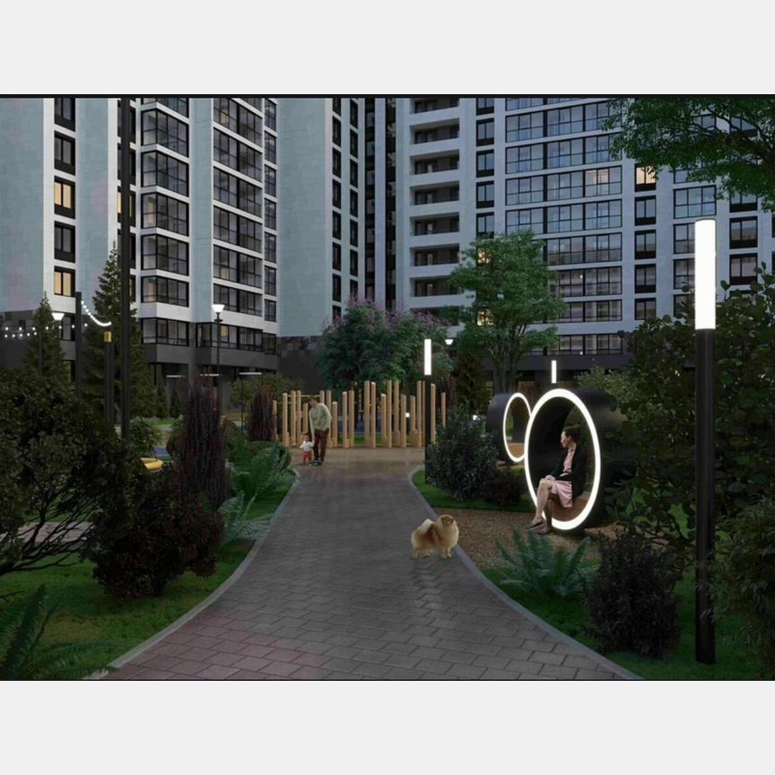 1-к. квартира, 39,6 м², 3/16 эт.