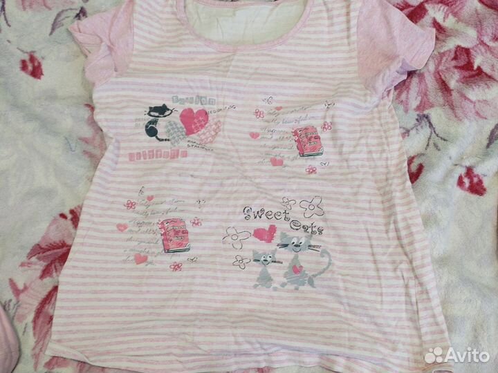 Футболка детская для девочки размер-140